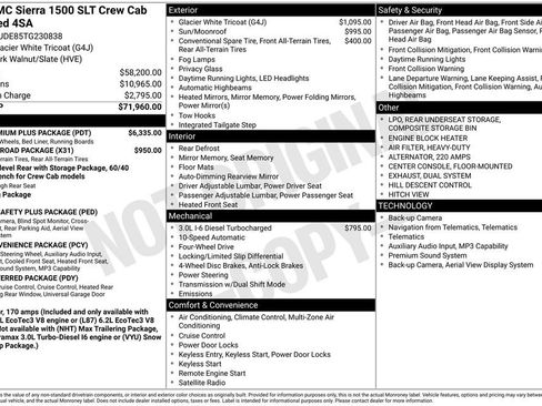 Used 2026 GMC Sierra 1500 SLT w/ SLT Premium Plus Package AWD/4WD image 7