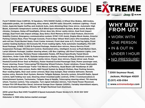 Used 2019 Ford F350 Lariat w/ Lariat Ultimate Package image 2