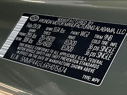 Used 2024 Hyundai Santa Fe Limited image 34