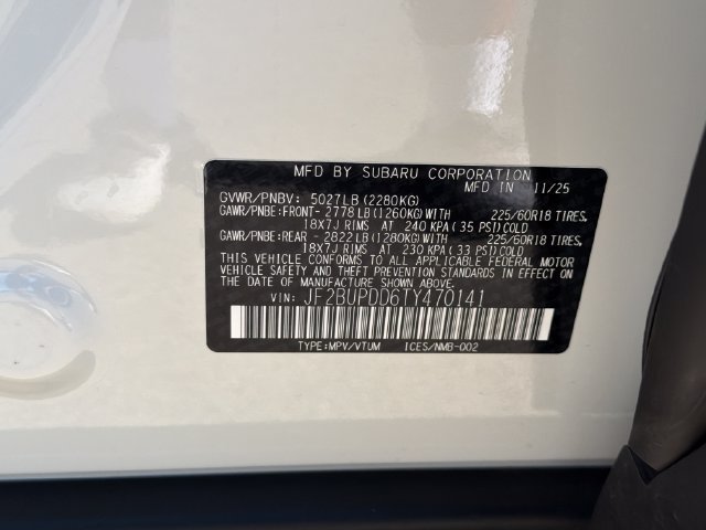 Used 2026 Subaru Outback Limited AWD/4WD image 30