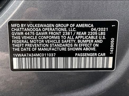 Used 2021 Volkswagen Passat 2.0T S image 31