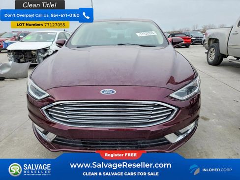 Used 2017 Ford Fusion SE w/ Fusion SE Technology Package image 7