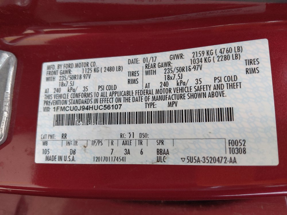 Used 2017 Ford Escape Titanium FWD image 33