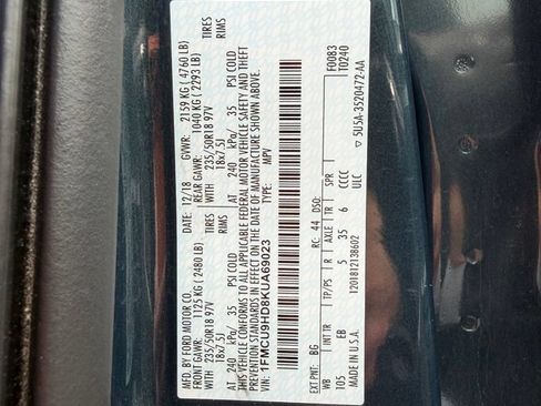 Used 2019 Ford Escape SEL AWD/4WD image 18