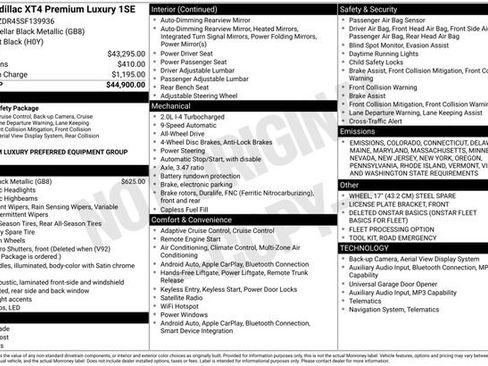 Used 2025 Cadillac XT4 Premium Luxury image 10