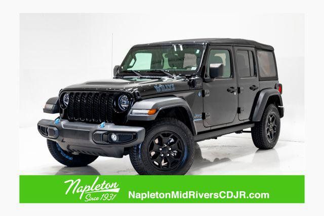 Certified 2023 Jeep Wrangler Unlimited w/ Cold Weather Group AWD/4WD image 1