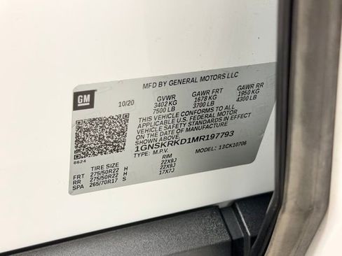 Certified 2021 Chevrolet Tahoe RST w/ Luxury Package image 26