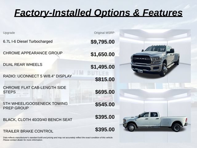 Used 2024 RAM 3500 Tradesman w/ Chrome Appearance Group AWD/4WD image 2