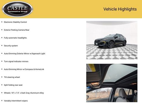 Used 2025 Subaru Crosstrek 2.5i Sport w/ Crosstrek Mirror Package image 7