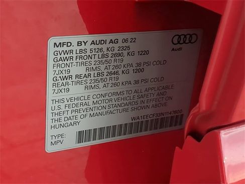 Used 2022 Audi Q3 2.0T Premium Plus w/ Premium Plus Package image 35