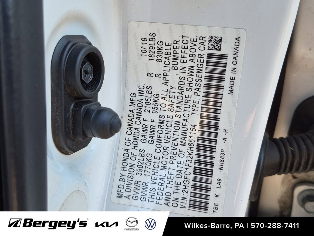 Used 2019 Honda Civic EX image 30