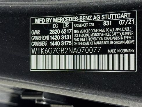 Used 2022 Mercedes-Benz S 580 4MATIC Sedan image 17