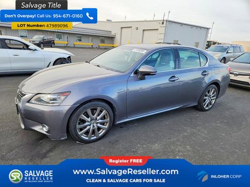 Used 2013 Lexus GS 350 w/ Premium Pkg RWD image 1