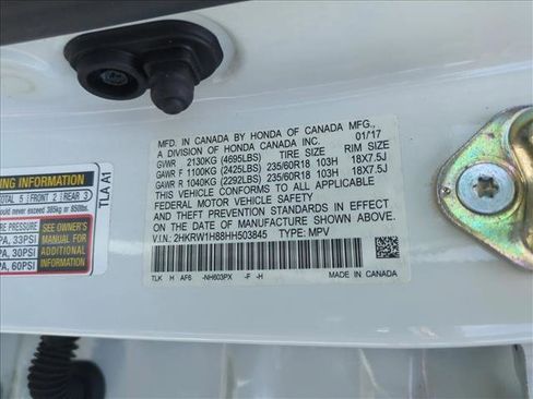 Used 2017 Honda CR-V EX-L image 25