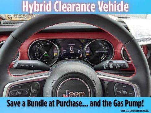 New 2023 Jeep Wrangler Unlimited Rubicon 4xe image 13