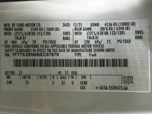 Used 2022 Ford F250 XL w/ STX Appearance Package image 43