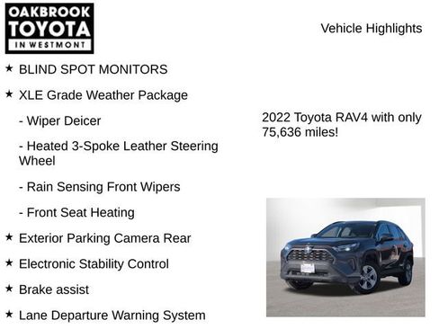Certified 2022 Toyota RAV4 XLE w/ Convenience Package image 7
