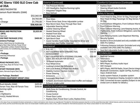 Used 2022 GMC Sierra 1500 SLE AWD/4WD image 5