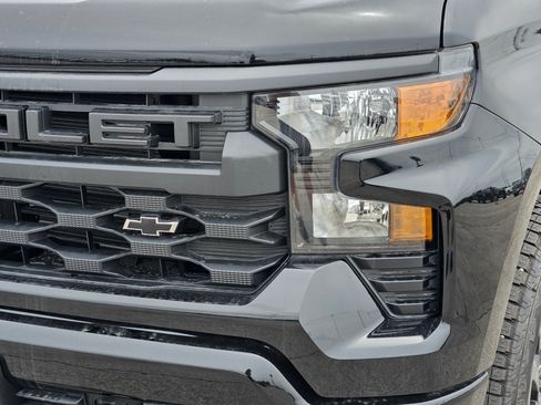 New 2026 Chevrolet Silverado 1500 Custom w/ Turbomax Blackout Package RWD image 5