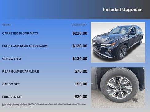Used 2023 Hyundai Tucson Blue image 7