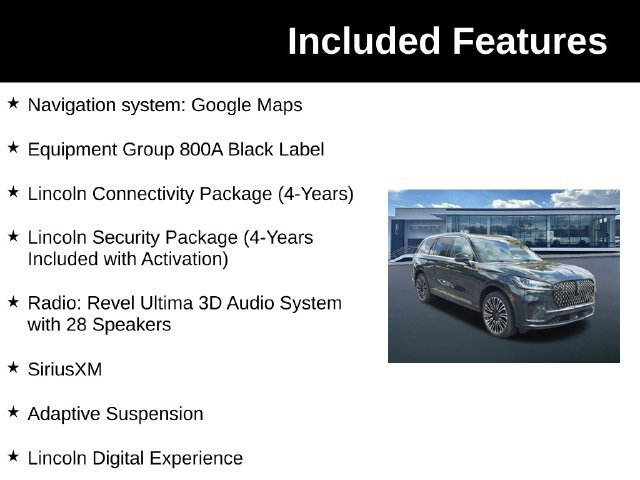 New 2027 Lincoln Aviator Black Label AWD/4WD image 6