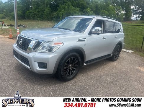 Used 2018 Nissan Armada Platinum w/ Captain Seat Package RWD image 3