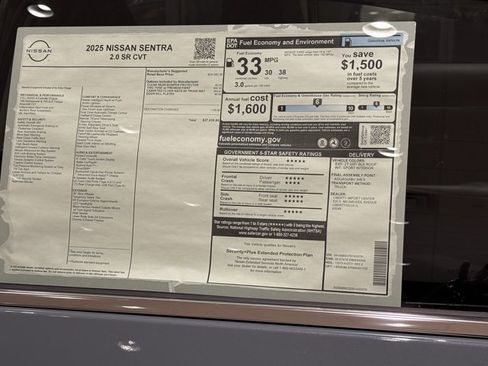 New 2025 Nissan Sentra SR image 20