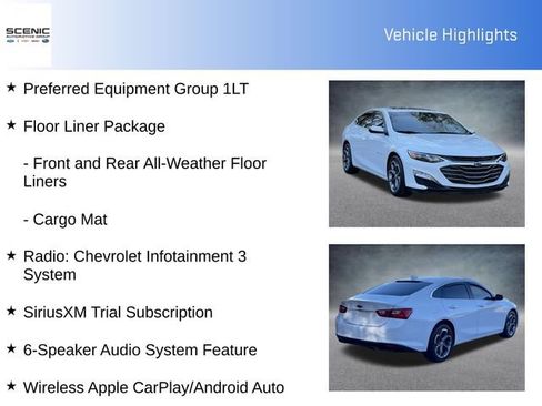 Used 2025 Chevrolet Malibu LT w/ LPO, Floor Liner Package image 5