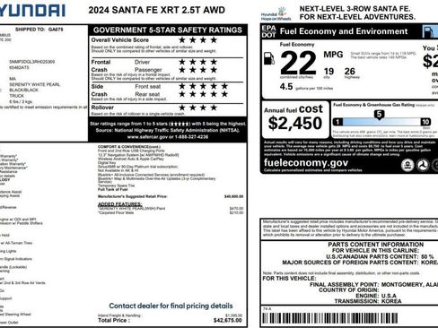 Used 2024 Hyundai Santa Fe XRT image 16