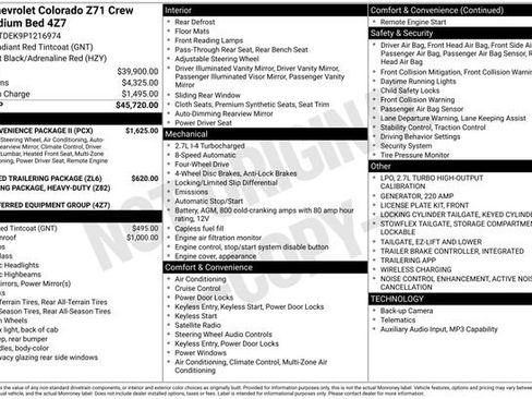 Certified 2023 Chevrolet Colorado Z71 w/ Z71 Convenience Package 2 image 32