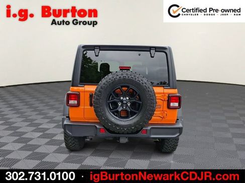 Certified 2025 Jeep Wrangler Unlimited Sport AWD/4WD image 5