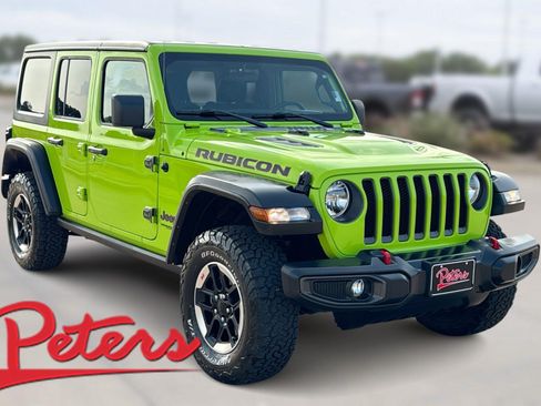 Used 2021 Jeep Wrangler Unlimited Rubicon w/ Safety Group AWD/4WD image 1
