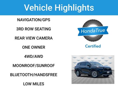 Used 2024 Toyota Highlander Platinum AWD/4WD image 7