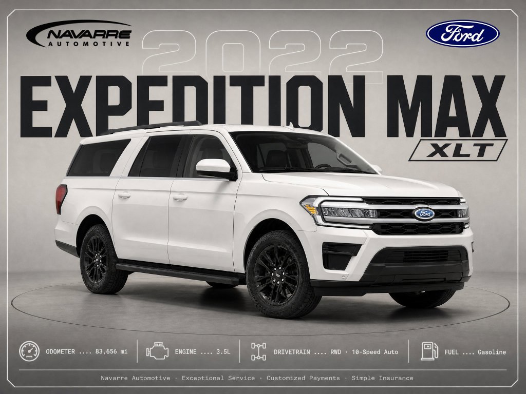 Used 2022 Ford Expedition Max XLT RWD image 1