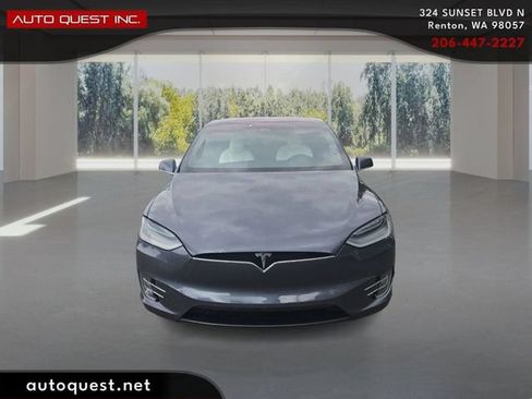 Used 2021 Tesla Model X Long Range AWD/4WD image 2