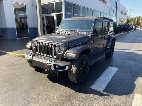 Used 2022 Jeep Wrangler Unlimited Sahara 4xe w/ Cold Weather Group image 4
