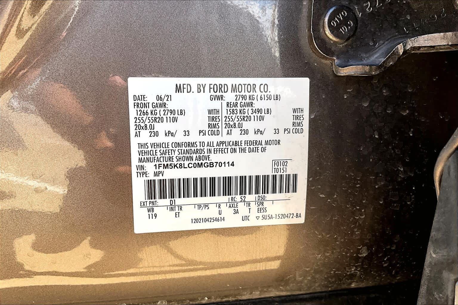 Used 2021 Ford Explorer King Ranch w/ Premium Technology Package AWD/4WD image 36
