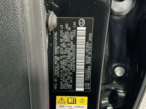 Used 2019 Lexus ES 350 Luxury image 44