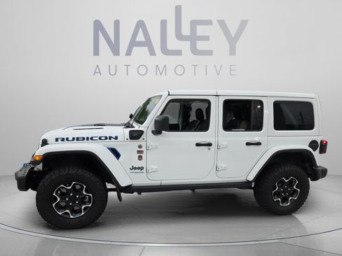 Used 2022 Jeep Wrangler Unlimited Rubicon 4xe w/ Steel Bumper Group AWD/4WD image 2