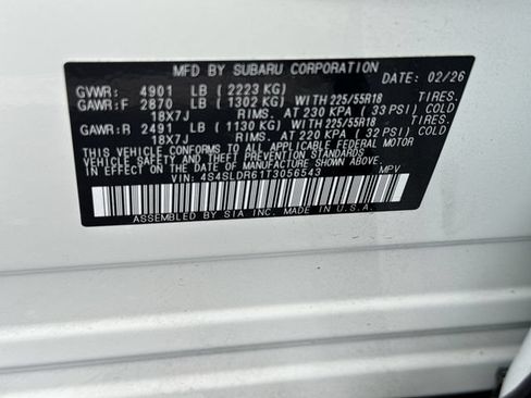 Certified 2026 Subaru Forester Limited AWD/4WD image 28