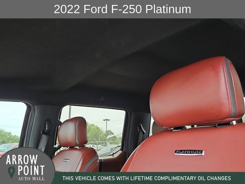 Used 2022 Ford F250 Platinum w/ FX4 Off-Road Package AWD/4WD image 22
