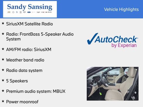 Used 2025 Mercedes-Benz C 300 4MATIC Sedan image 7