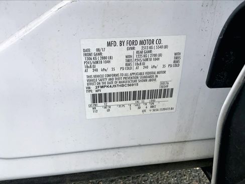 Used 2017 Ford Edge SEL w/ Equipment Group 201A image 37