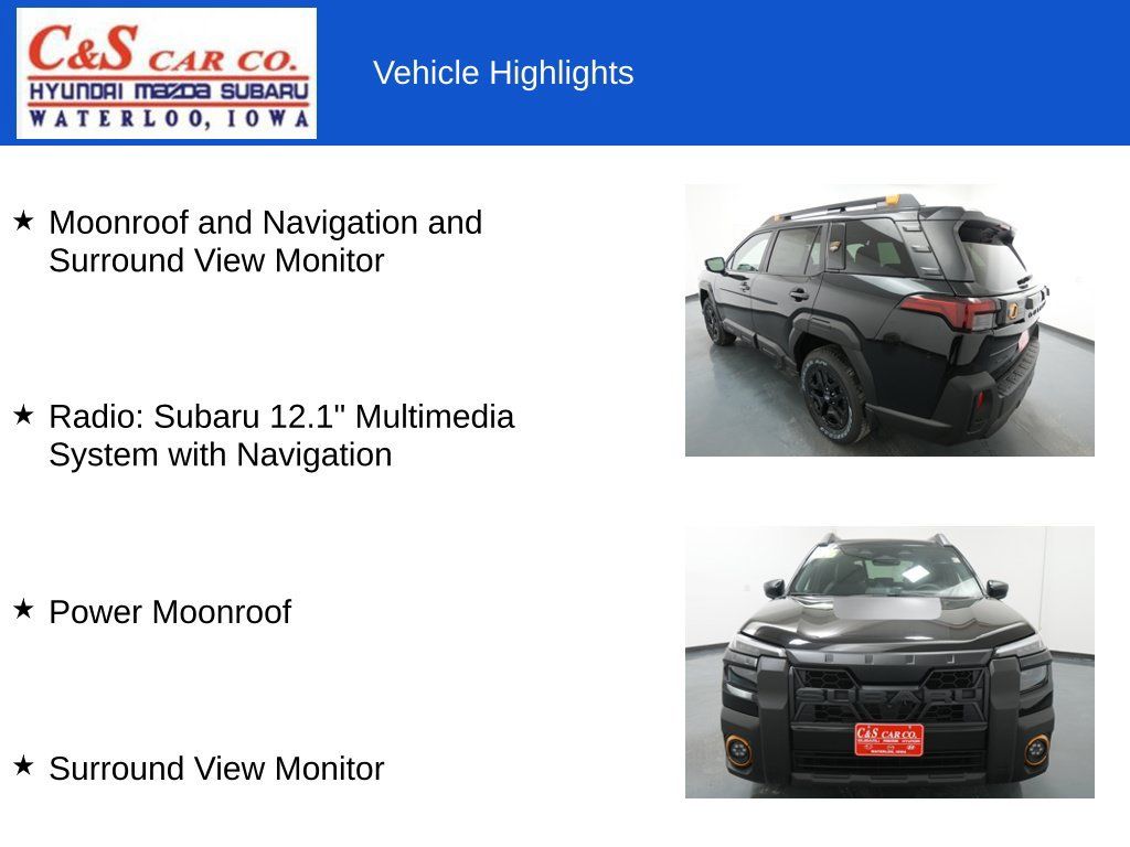 Used 2026 Subaru Outback Wilderness w/ Wilderness Package AWD/4WD image 7