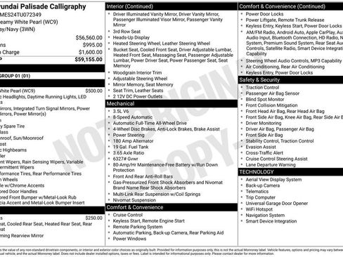 New 2026 Hyundai Palisade Calligraphy image 27