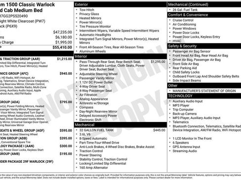 Certified 2023 RAM 1500 Warlock w/ Trailer & Traction Group AWD/4WD image 43