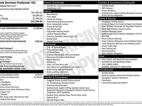New 2026 Buick Envision Preferred image 38