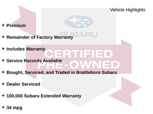 Certified 2024 Subaru Crosstrek 2.0i Premium AWD/4WD image 9