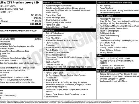 Used 2024 Cadillac XT4 Premium Luxury image 42