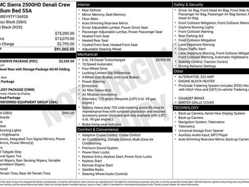 New 2026 GMC Sierra 2500 Denali w/ Denali Reserve Package image 44